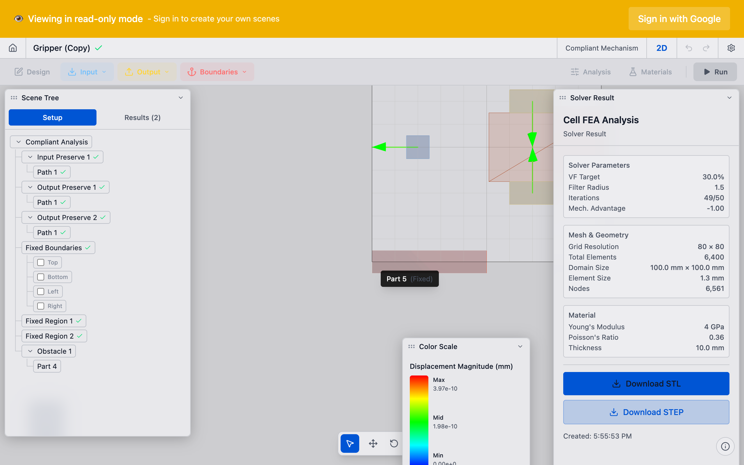 Mesh resolution comparison — coarse vs. fine